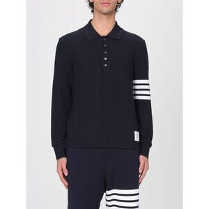 Thom Browne Polo Shirt Men Navy